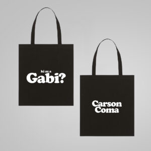 Carson Coma - "ki az a Gabi?" Vászontáska
